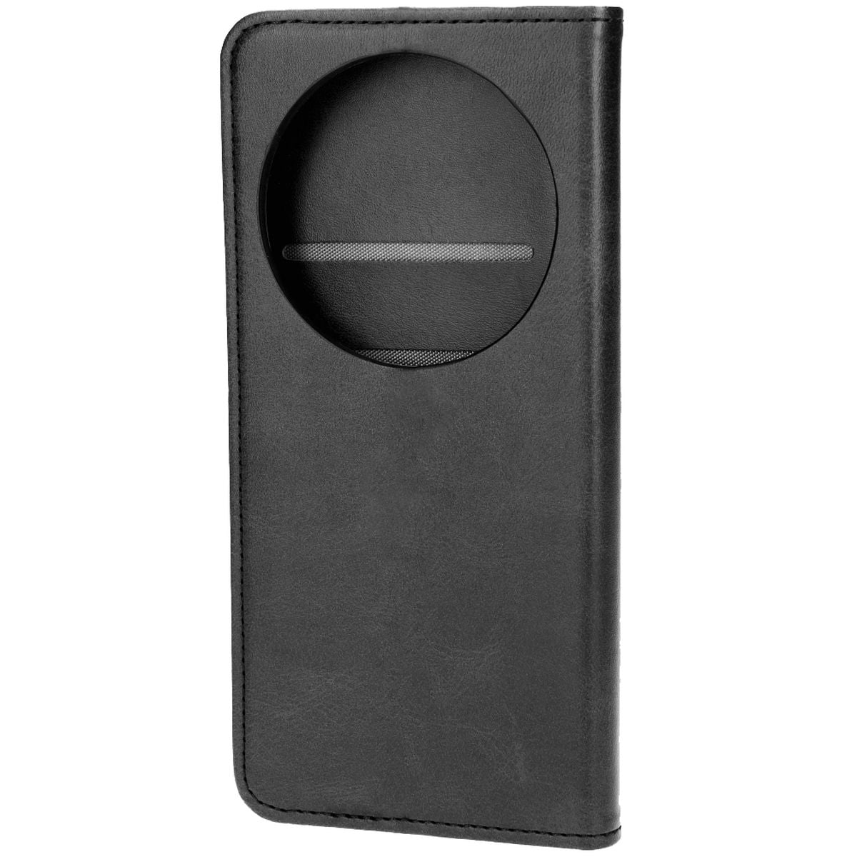 Handyhülle mit Klappe für Xiaomi 14 Ultra, Bizon Case Pocket Pro, Schwarz