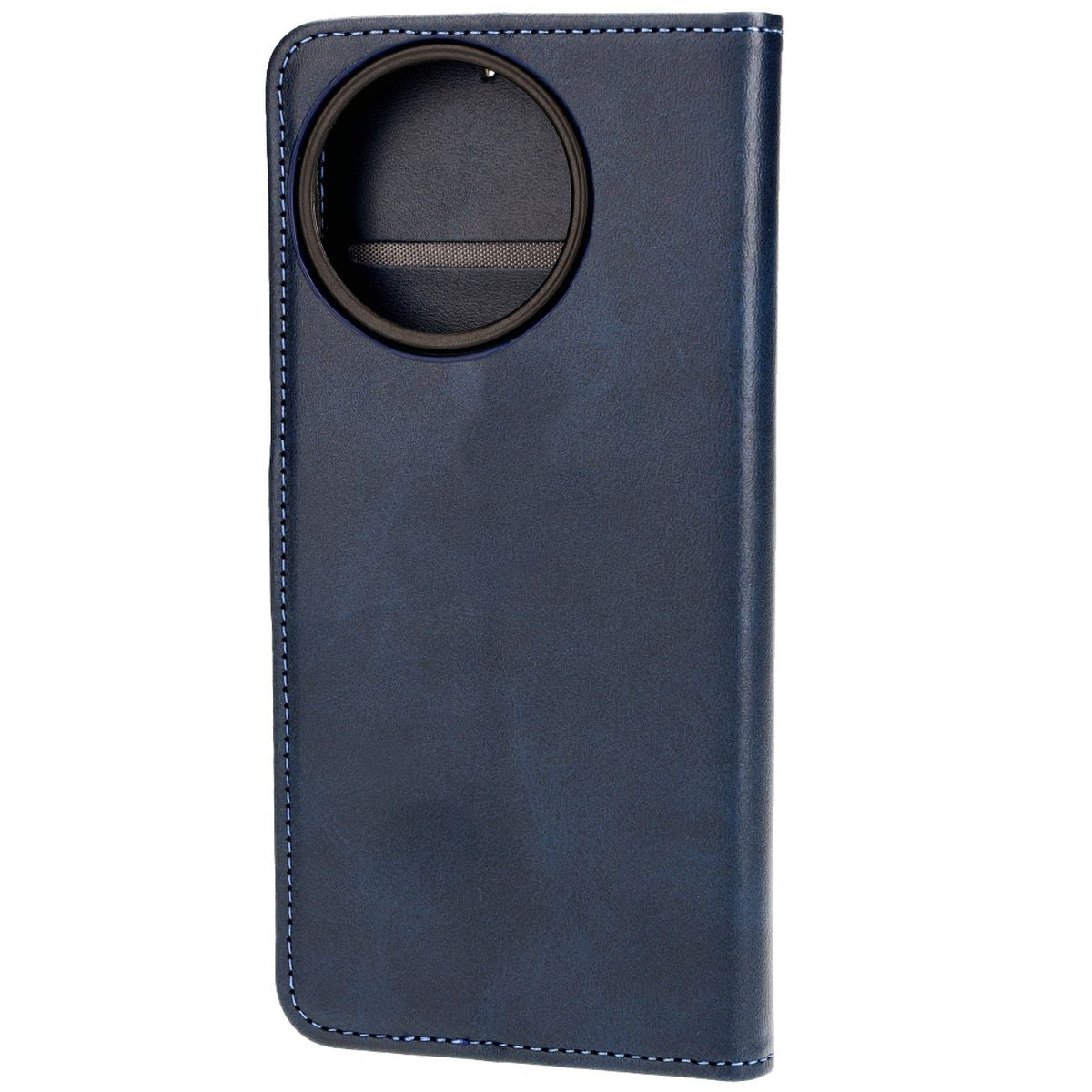 Handyhülle mit Klappe für Realme 11 5G, Bizon Case Pocket, Dunkelblau