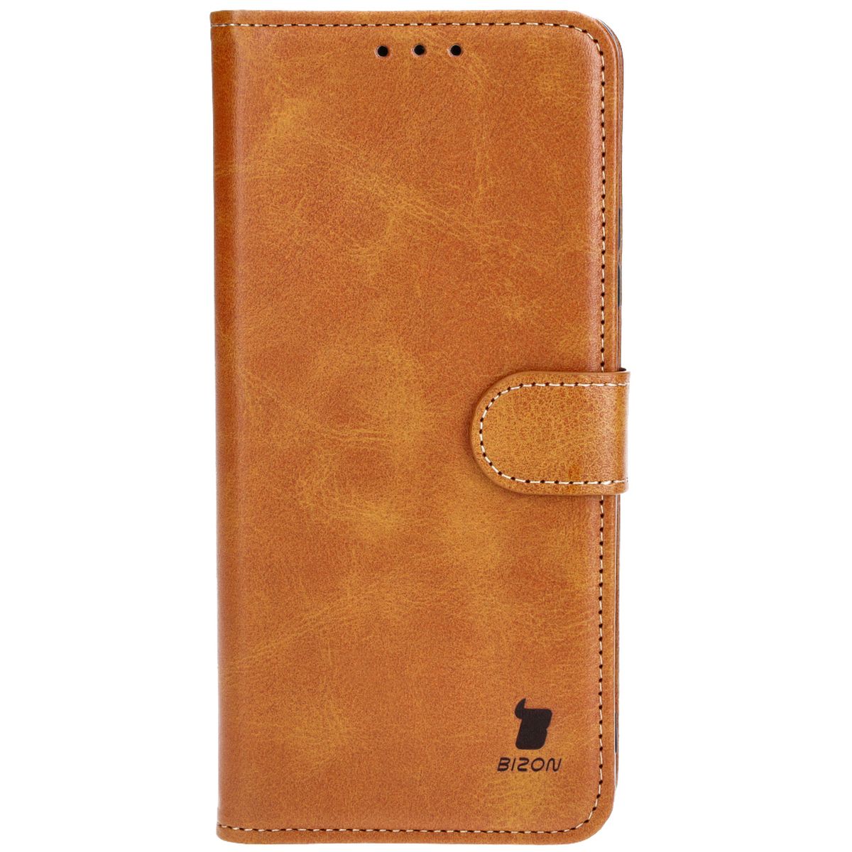 Handyhülle mit Klappe für Realme 11 5G, Bizon Case Pocket, Braun