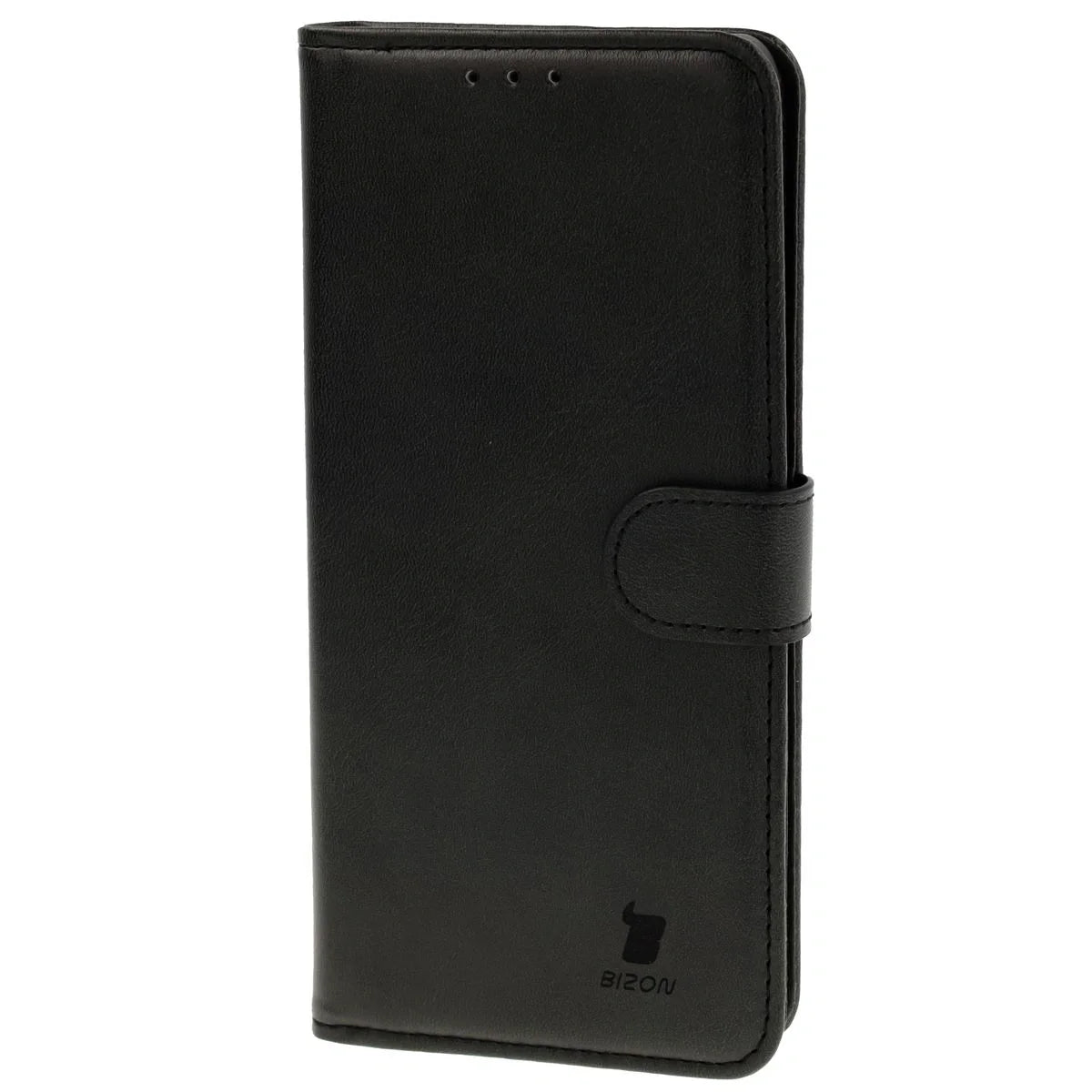 Handyhülle mit Klappe für Realme 14 Pro 5G, Bizon Case Pocket, Schwarz