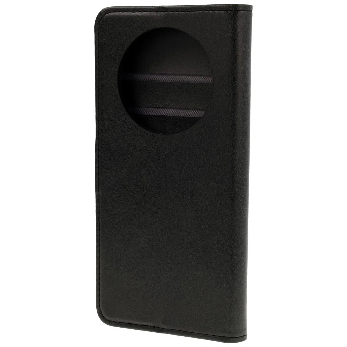 Handyhülle mit Klappe für Realme 14 Pro 5G, Bizon Case Pocket, Schwarz
