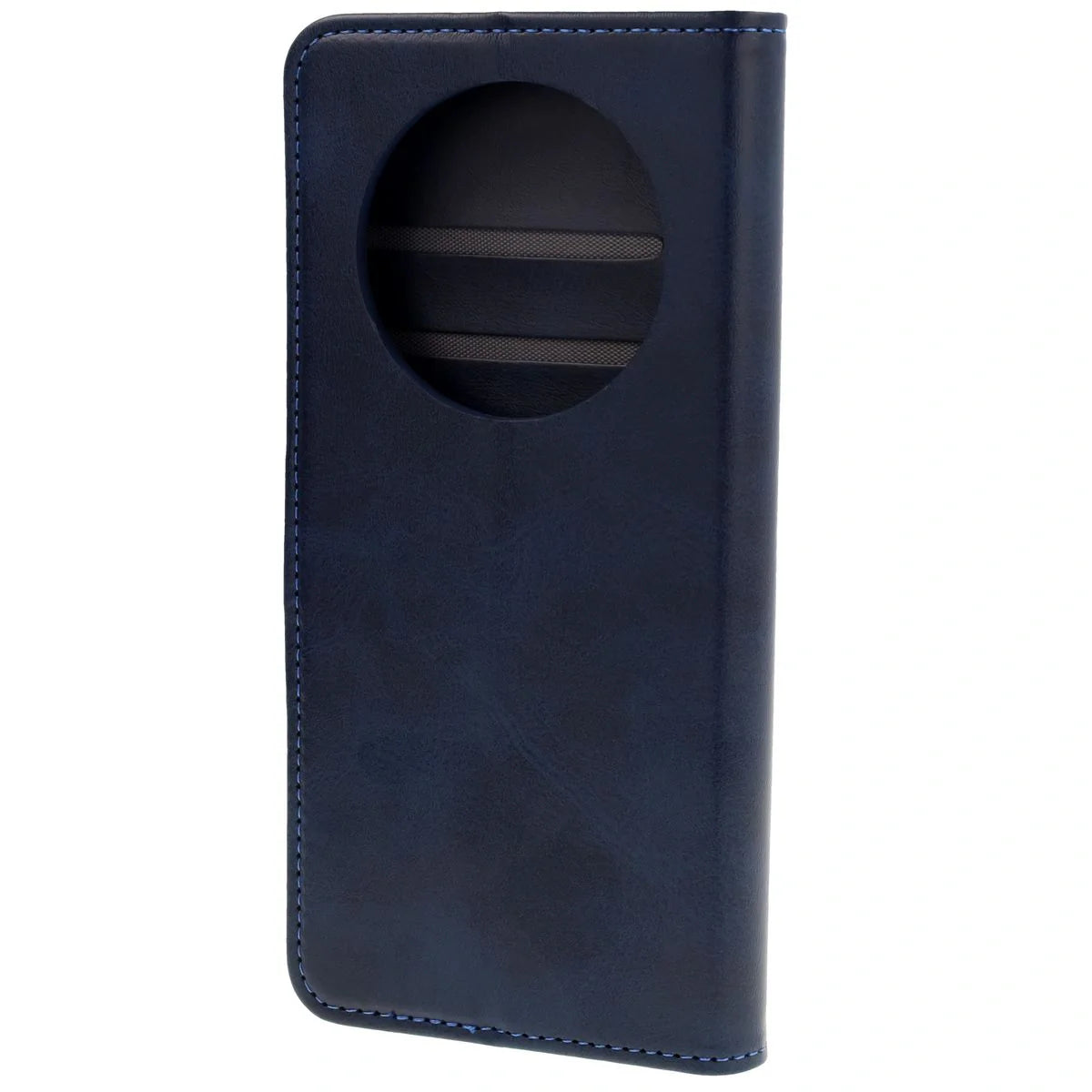 Handyhülle mit Klappe für Realme 14 Pro 5G, Bizon Case Pocket, Dunkelblau
