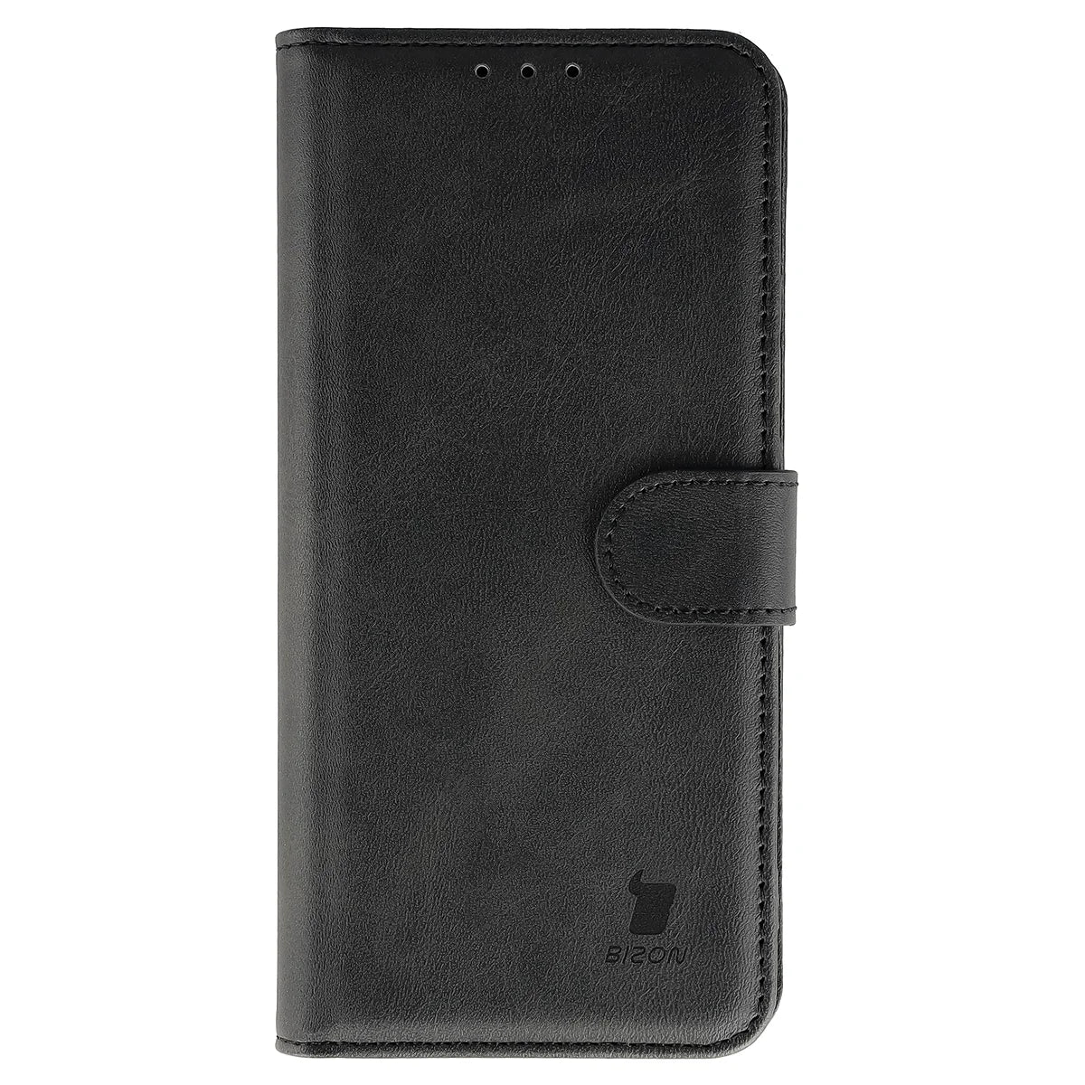 Handyhülle mit Klappe für Realme 16 5G, Bizon Case Pocket, Schwarz
