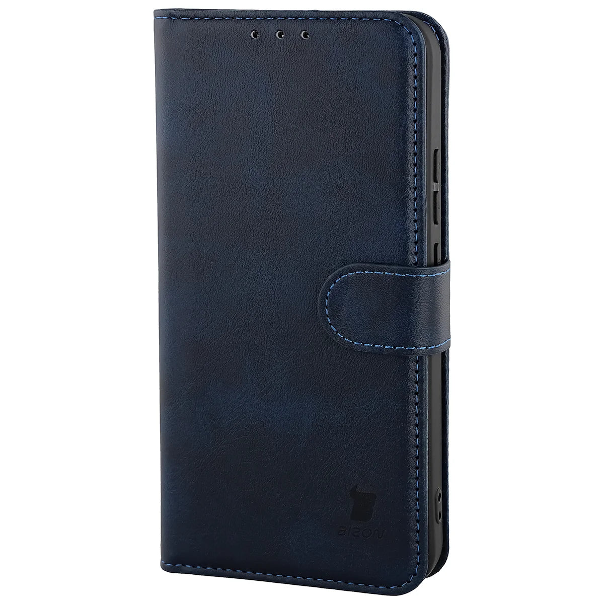 Handyhülle mit Klappe für Realme 16 5G, Bizon Case Pocket, Dunkelblau