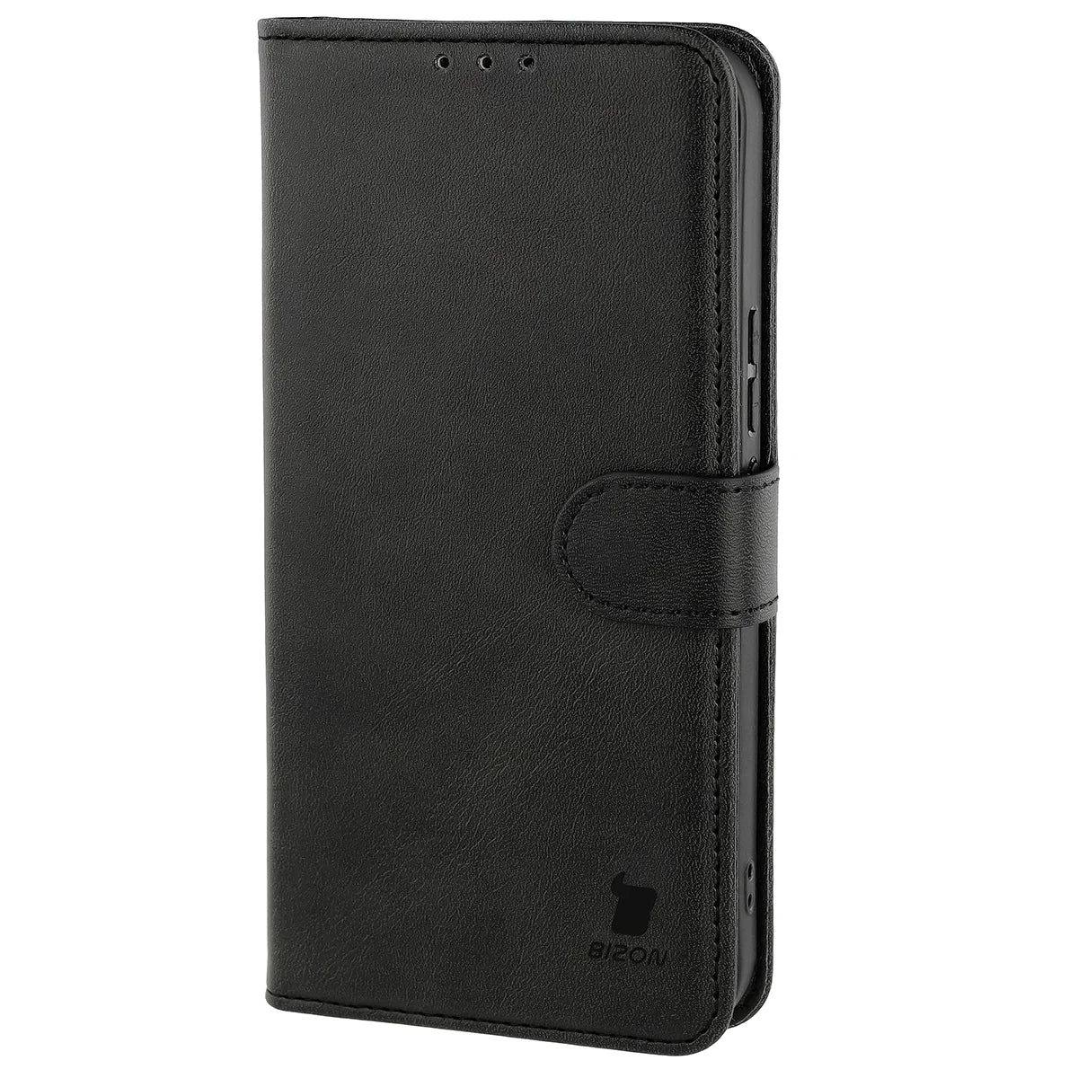 Handyhülle mit Klappe für Realme 16 Pro 5G, Bizon Case Pocket, Schwarz