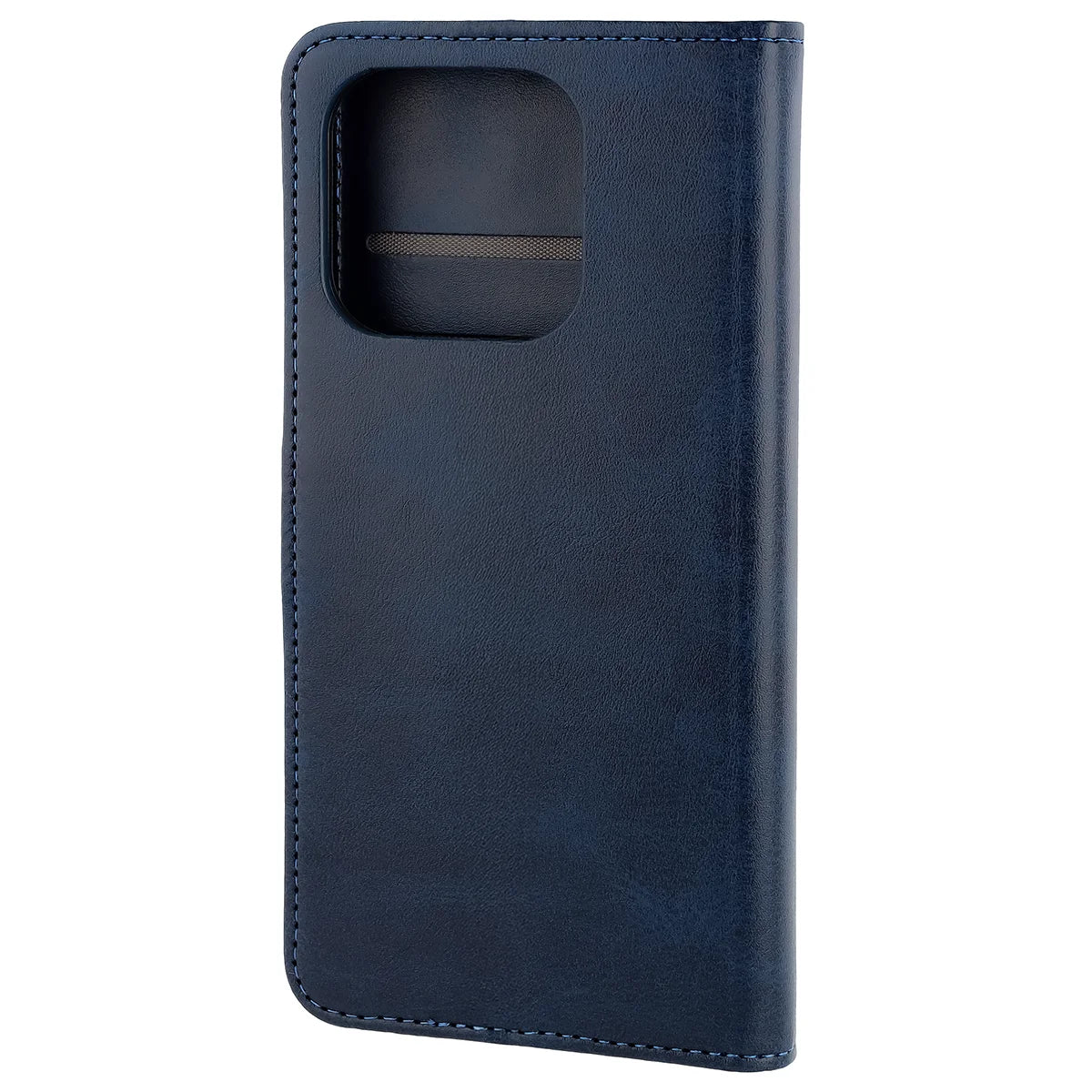 Handyhülle mit Klappe für Realme 16 Pro 5G, Bizon Case Pocket, Dunkelblau