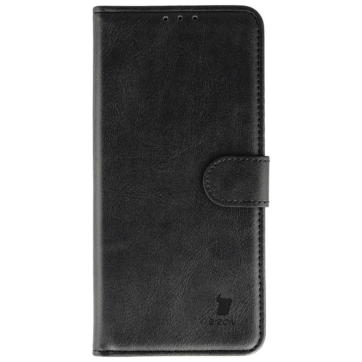 Handyhülle mit Klappe für Realme 16 Pro Plus 5G, Bizon Case Pocket, Schwarz