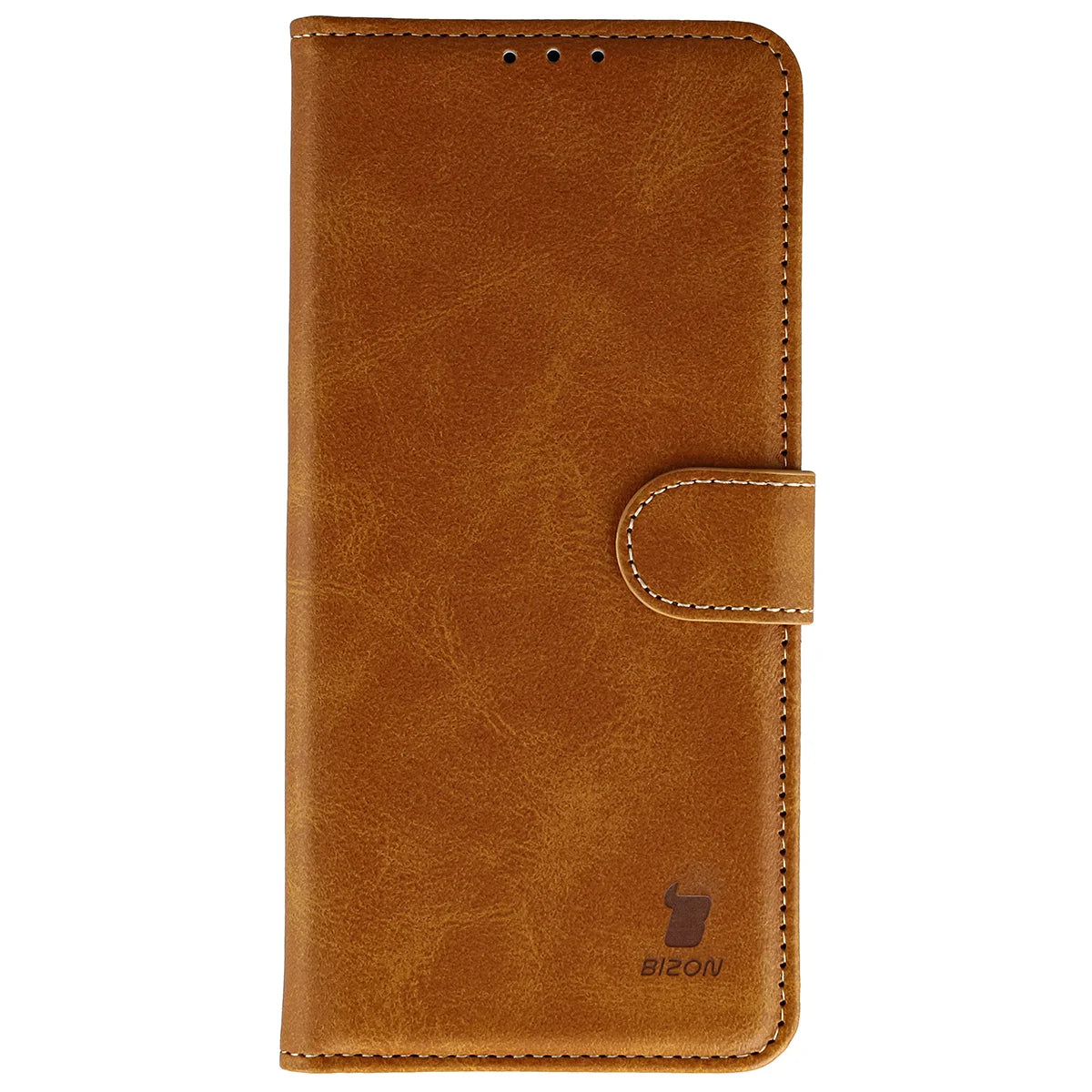 Handyhülle mit Klappe für Realme 16 Pro Plus 5G, Bizon Case Pocket, Braun