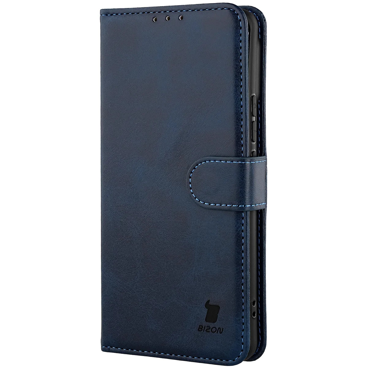 Handyhülle mit Klappe für Realme 16 Pro Plus 5G, Bizon Case Pocket, Dunkelblau