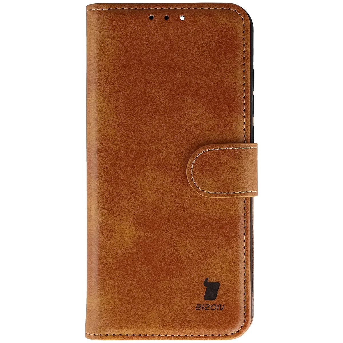 Handyhülle mit Klappe für Oppo Reno16 / Reno16 Pro 5G, Bizon Case Pocket, Braun