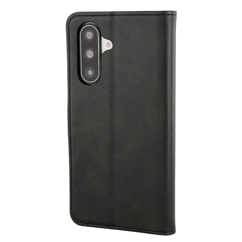 Handyhülle mit Klappe für Galaxy A18 / A17, Bizon Case Pocket, Schwarz (4/6)