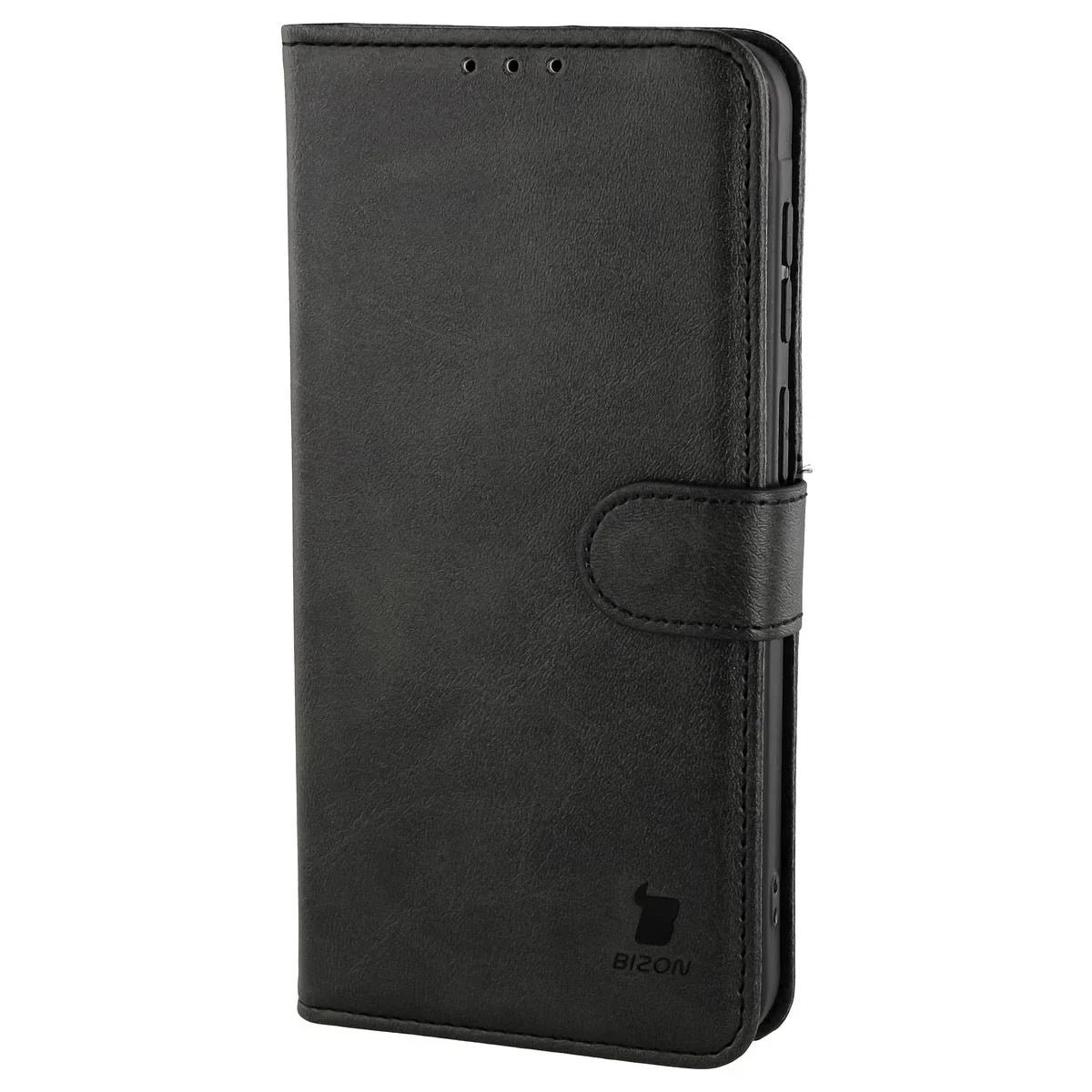 Handyhülle mit Klappe für Galaxy A37 5G, Bizon Case Pocket, Schwarz
