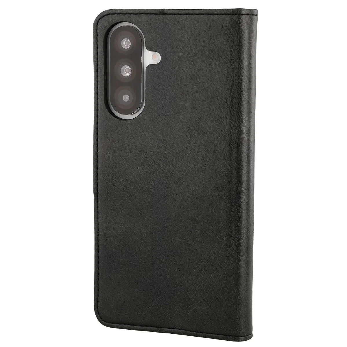 Handyhülle mit Klappe für Galaxy A37 5G, Bizon Case Pocket, Schwarz