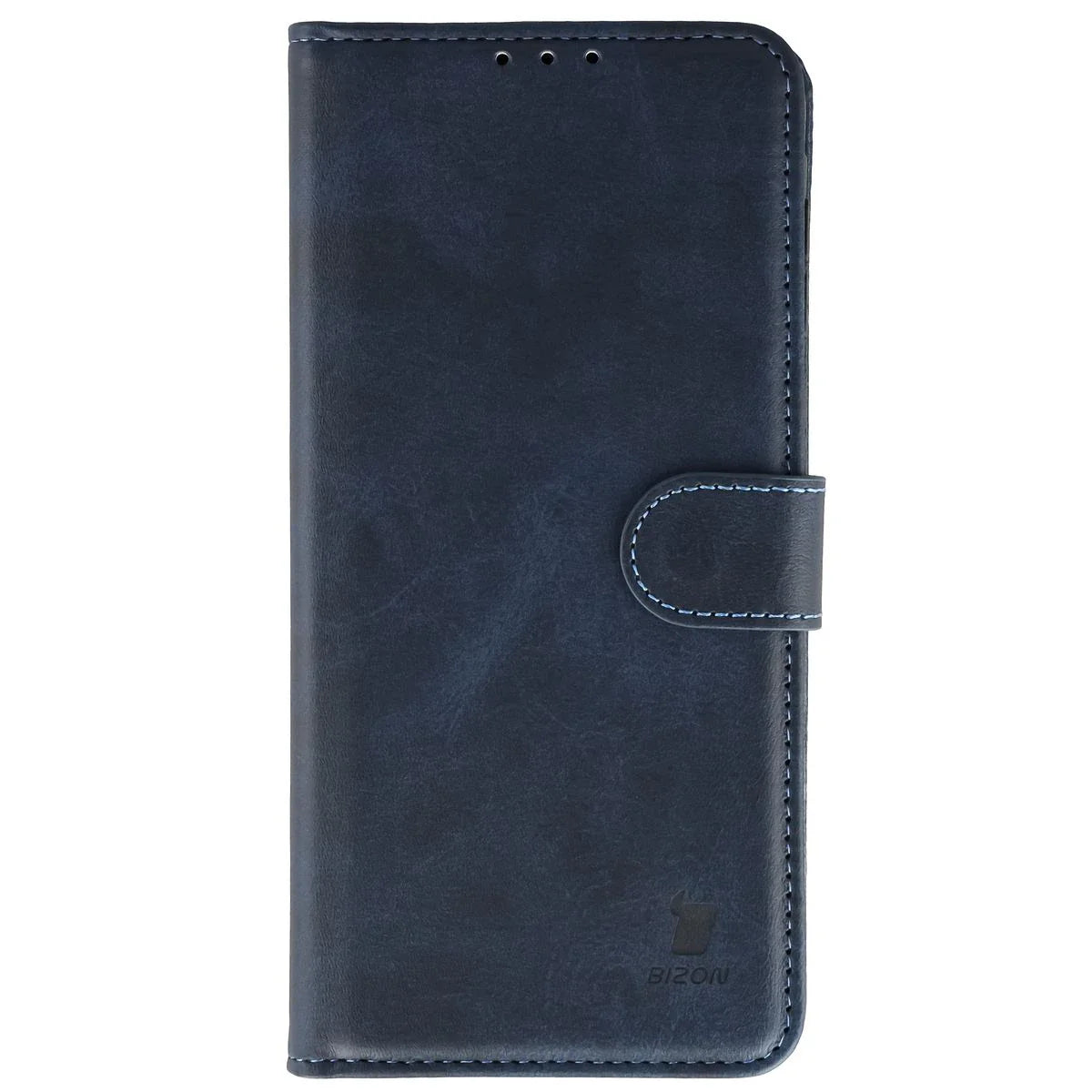 Handyhülle mit Klappe für Galaxy A37 5G, Bizon Case Pocket, Dunkelblau