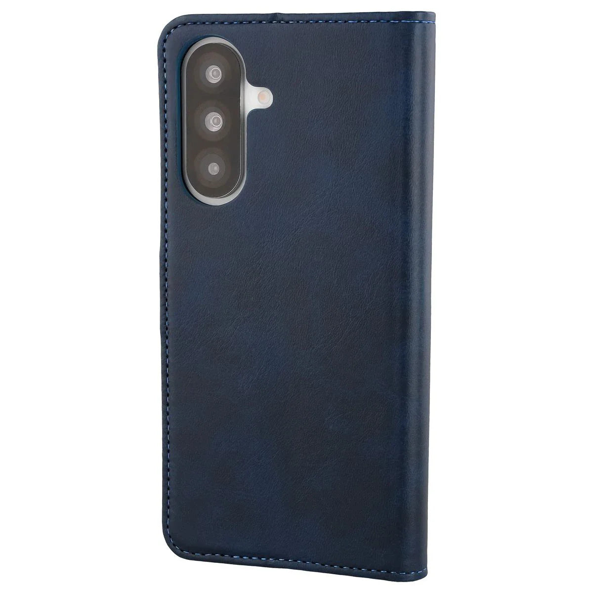 Handyhülle mit Klappe für Galaxy A37 5G, Bizon Case Pocket, Dunkelblau