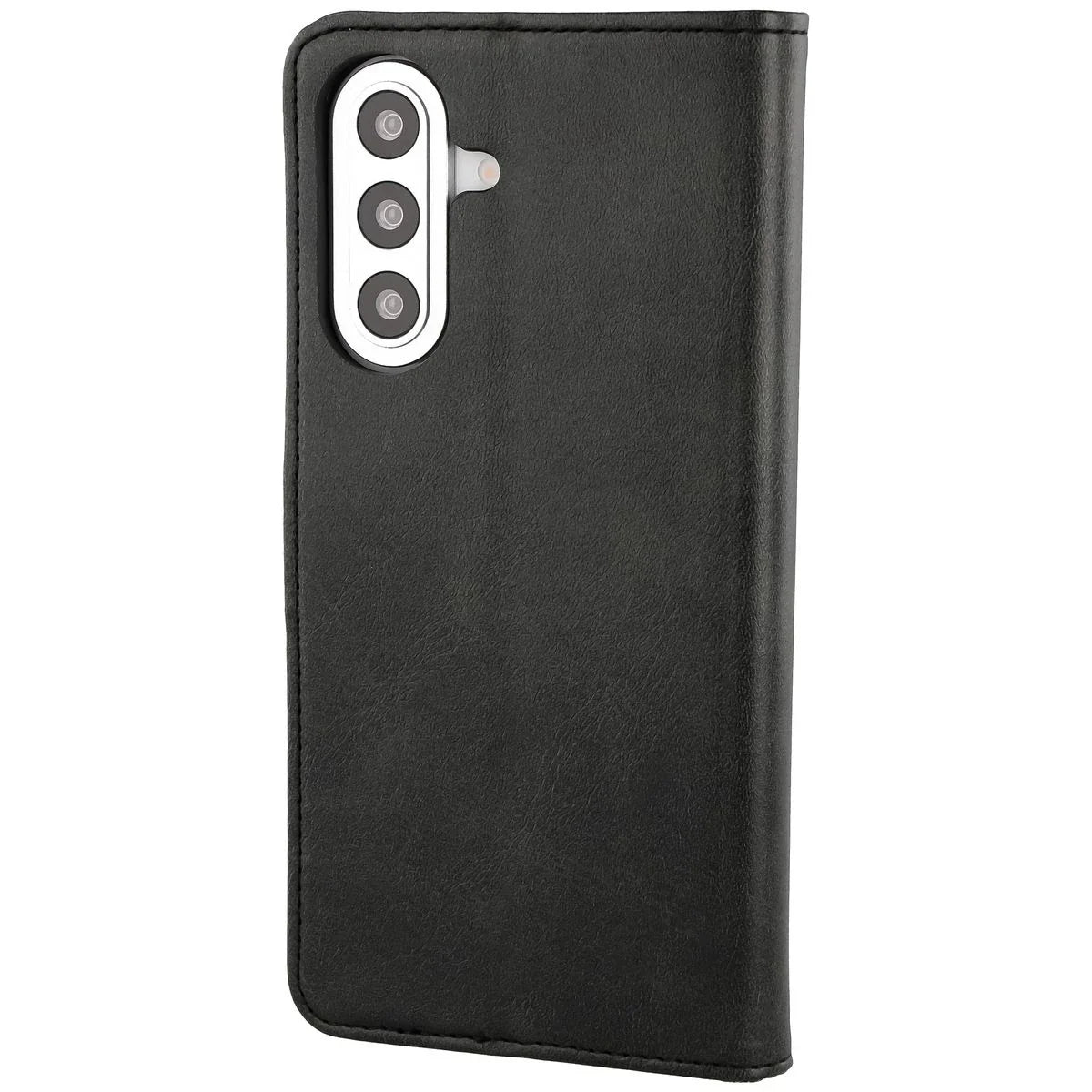 Handyhülle mit Klappe für Galaxy A57 5G, Bizon Case Pocket, Schwarz