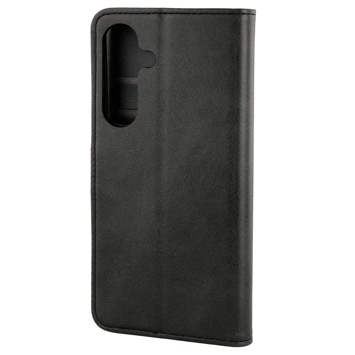 Handyhülle mit Klappe für Galaxy S25 FE, Bizon Case Pocket, Schwarz