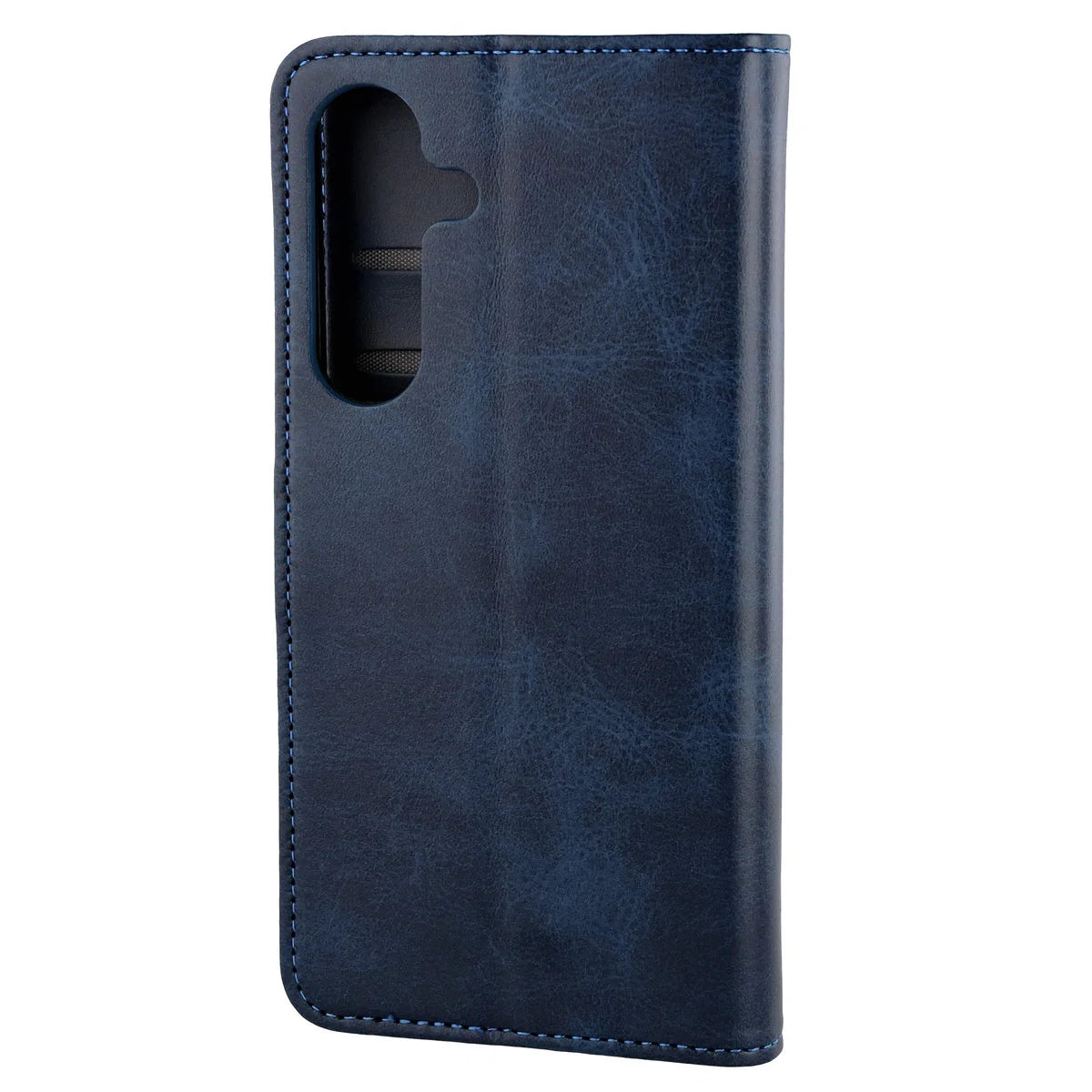 Handyhülle mit Klappe für Galaxy S25 FE, Bizon Case Pocket, Dunkelblau