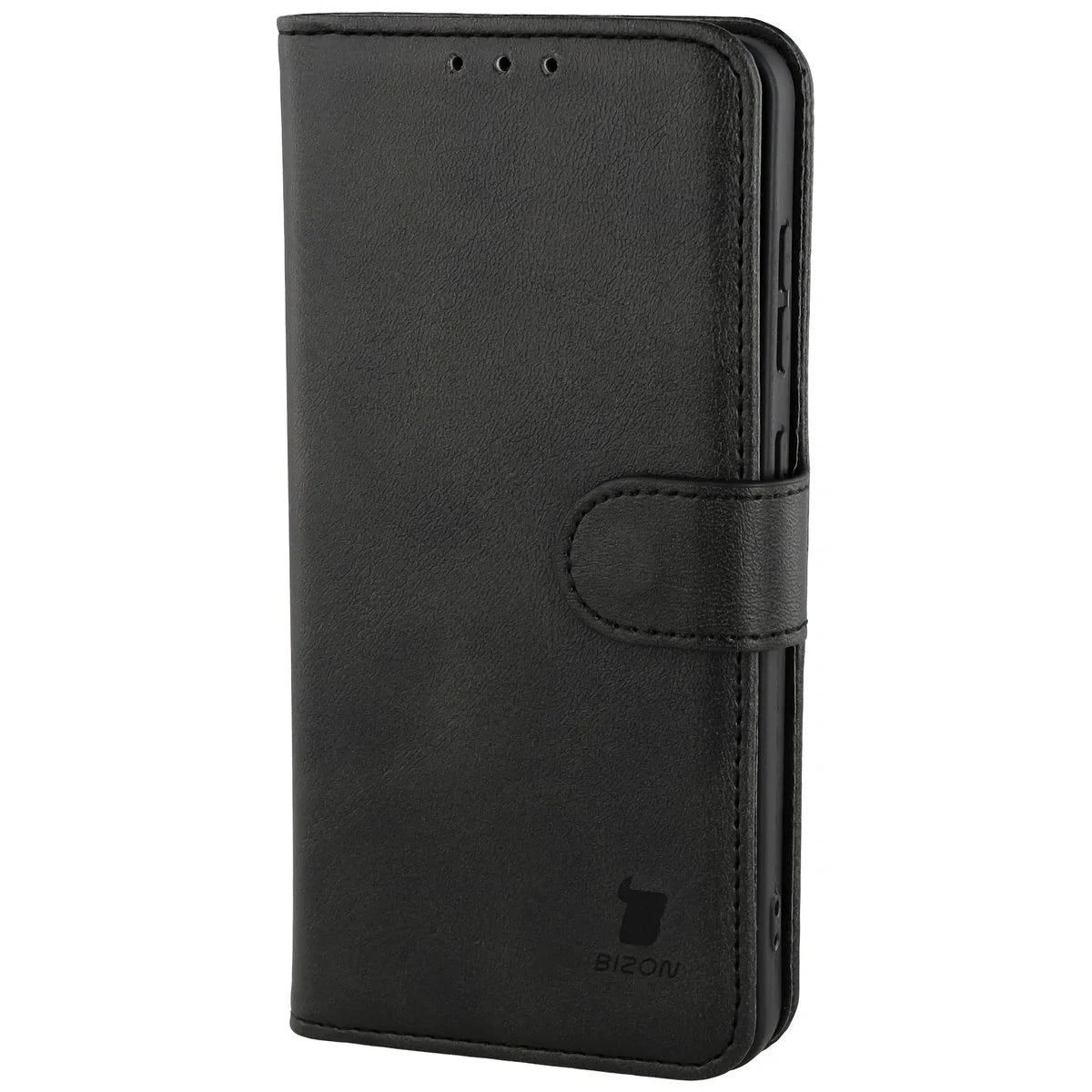 Handyhülle mit Klappe für Galaxy S26, Bizon Case Pocket, Schwarz