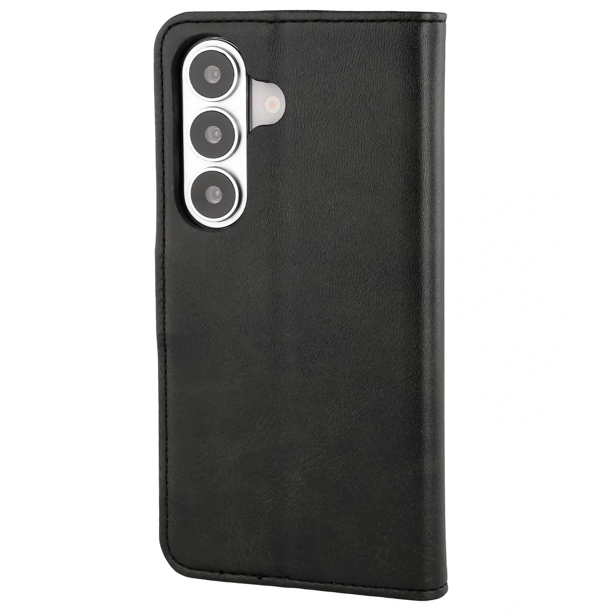 Handyhülle mit Klappe für Galaxy S26, Bizon Case Pocket, Schwarz