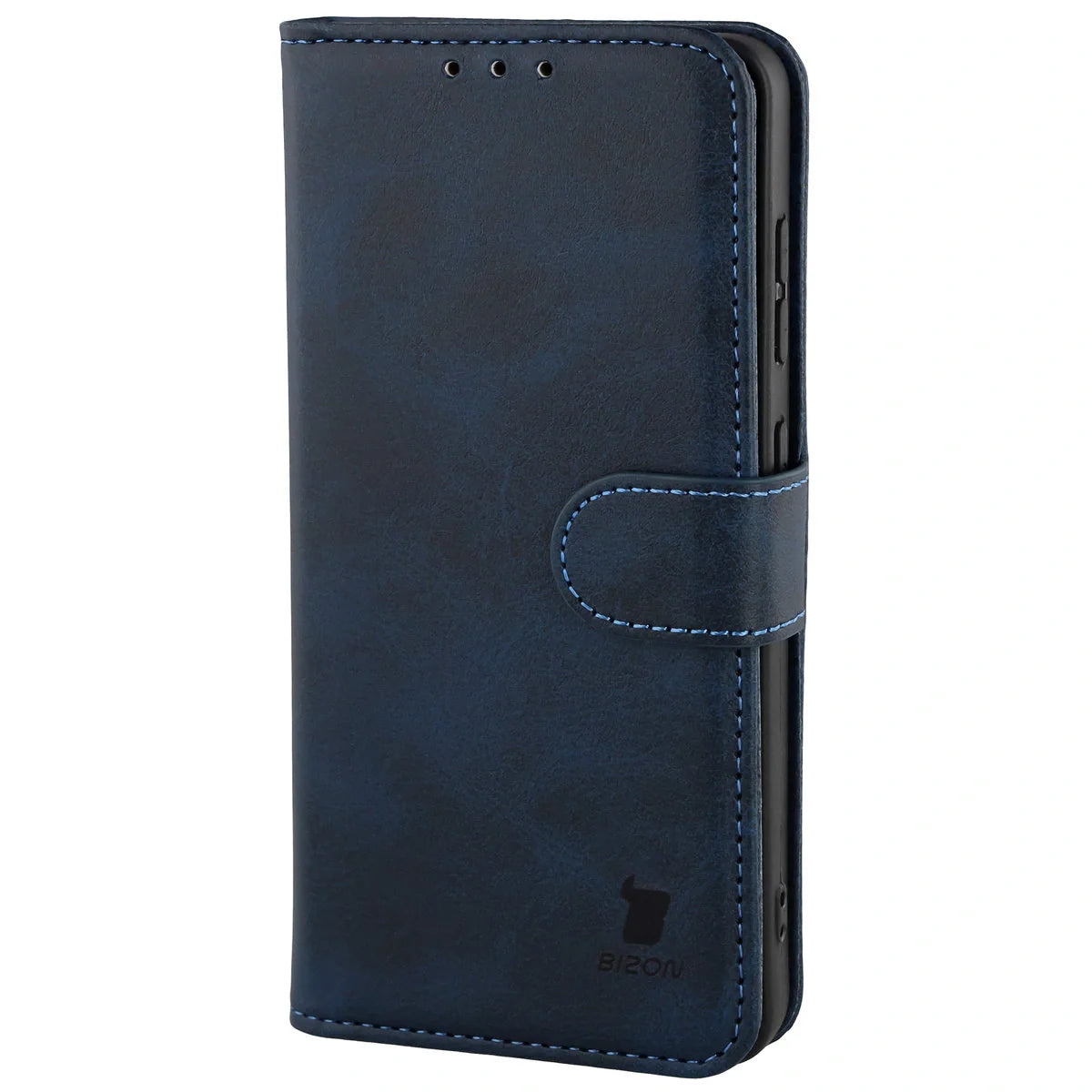 Handyhülle mit Klappe für Galaxy S26, Bizon Case Pocket, Dunkelblau