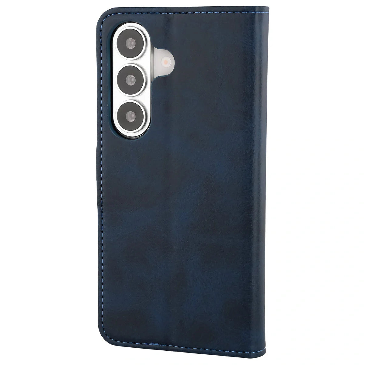 Handyhülle mit Klappe für Galaxy S26, Bizon Case Pocket, Dunkelblau
