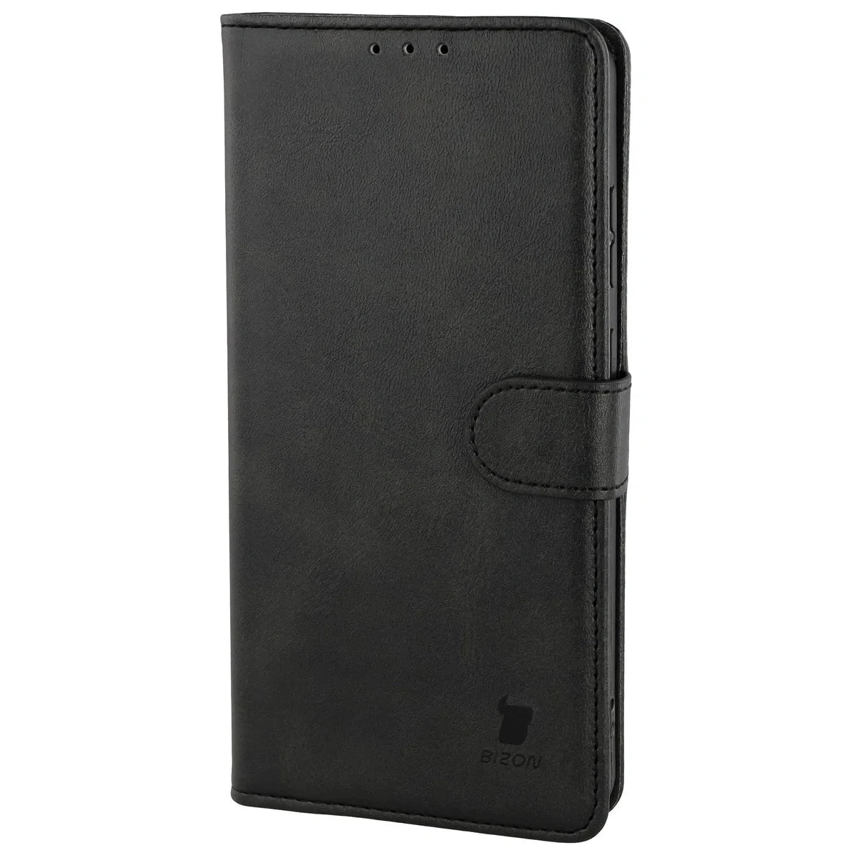 Handyhülle mit Klappe für Galaxy S26 Ultra, Bizon Case Pocket, Schwarz