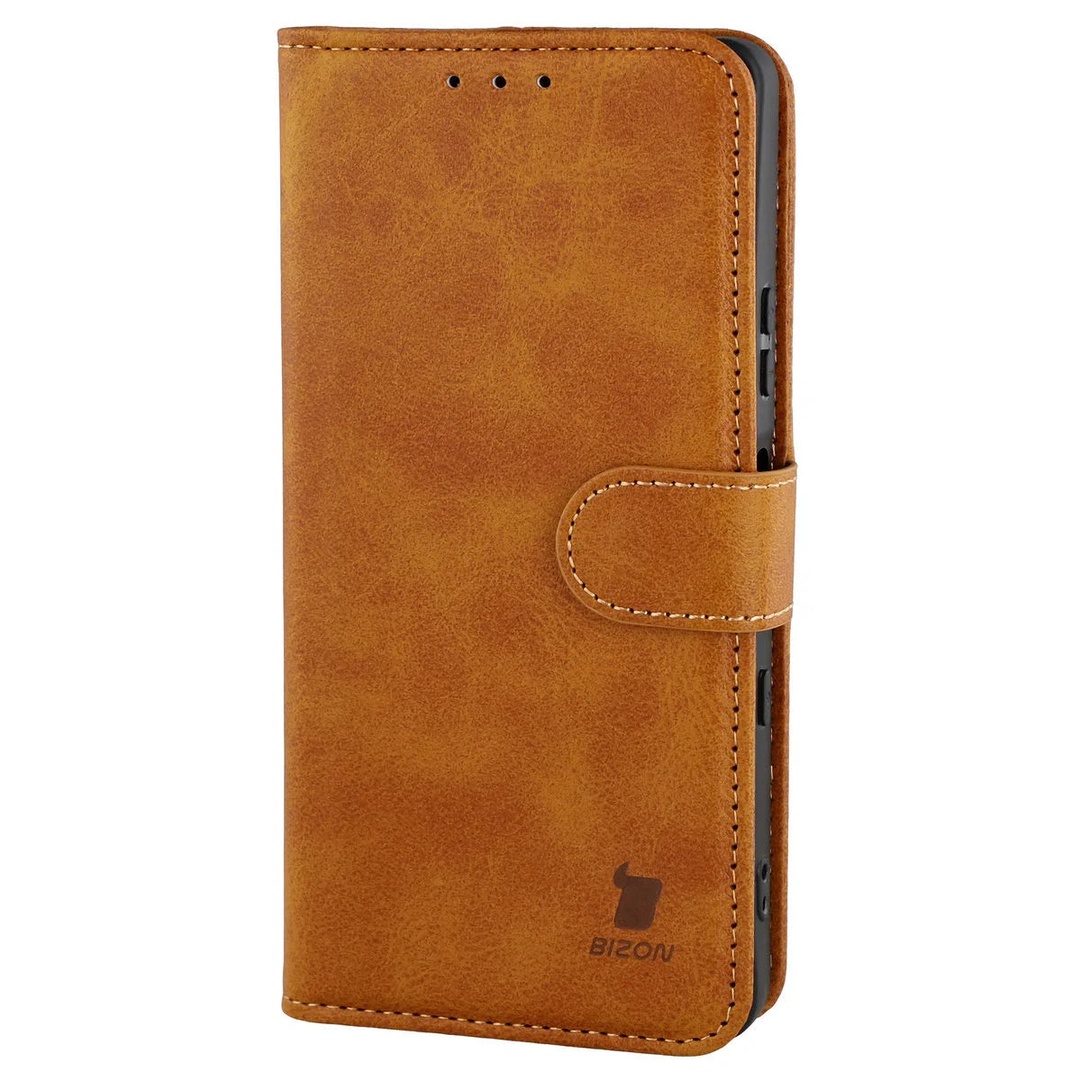 Handyhülle mit Klappe für Sony Xperia 10 VII, Bizon Case Pocket, Braun