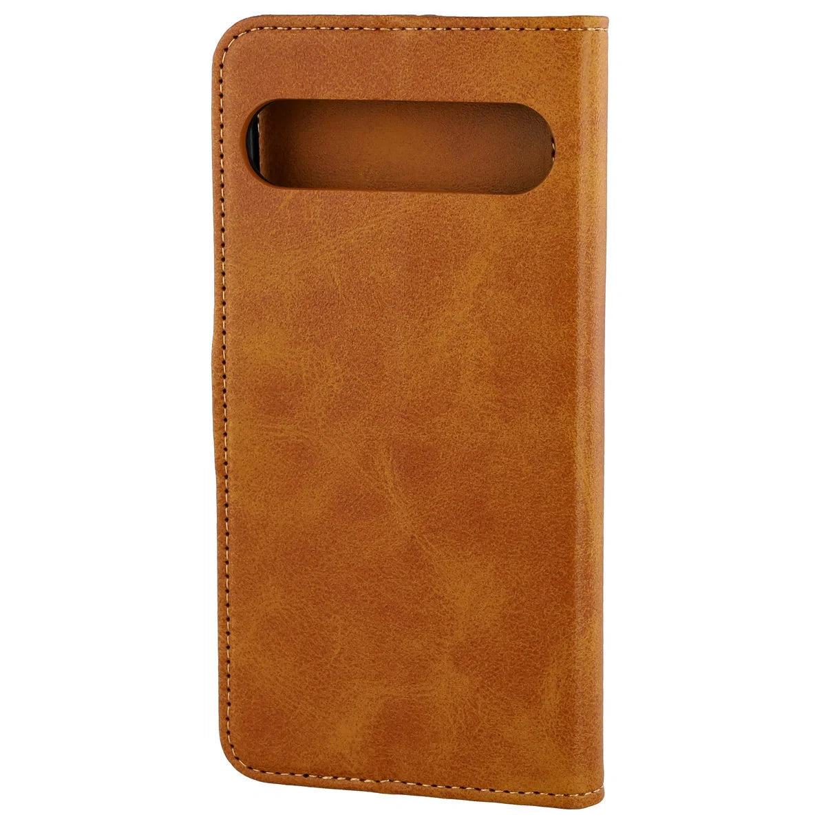 Handyhülle mit Klappe für Sony Xperia 10 VII, Bizon Case Pocket, Braun