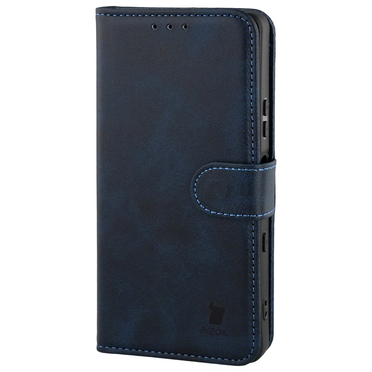 Handyhülle mit Klappe für Sony Xperia 10 VII, Bizon Case Pocket, Dunkelblau