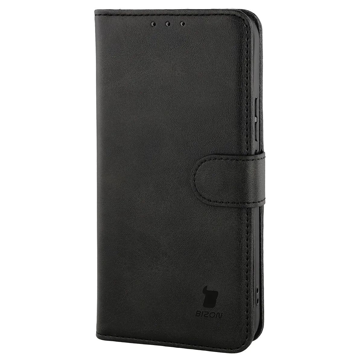 Handyhülle mit Klappe für Vivo V70 5G, Bizon Case Pocket, Schwarz