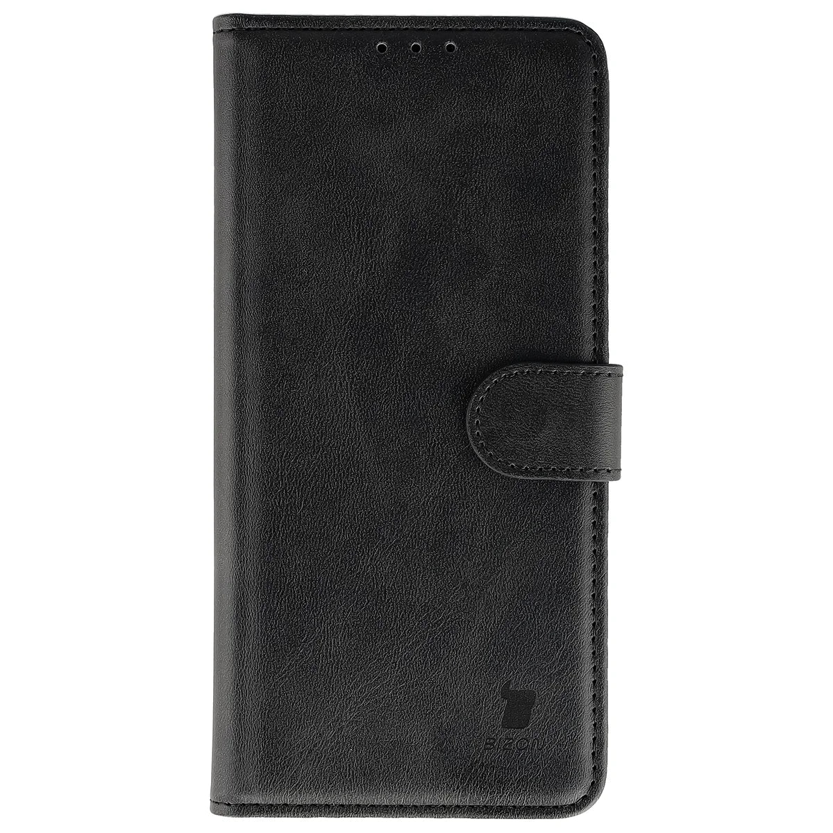 Handyhülle mit Klappe für Vivo V70 FE 5G, Bizon Case Pocket, Schwarz