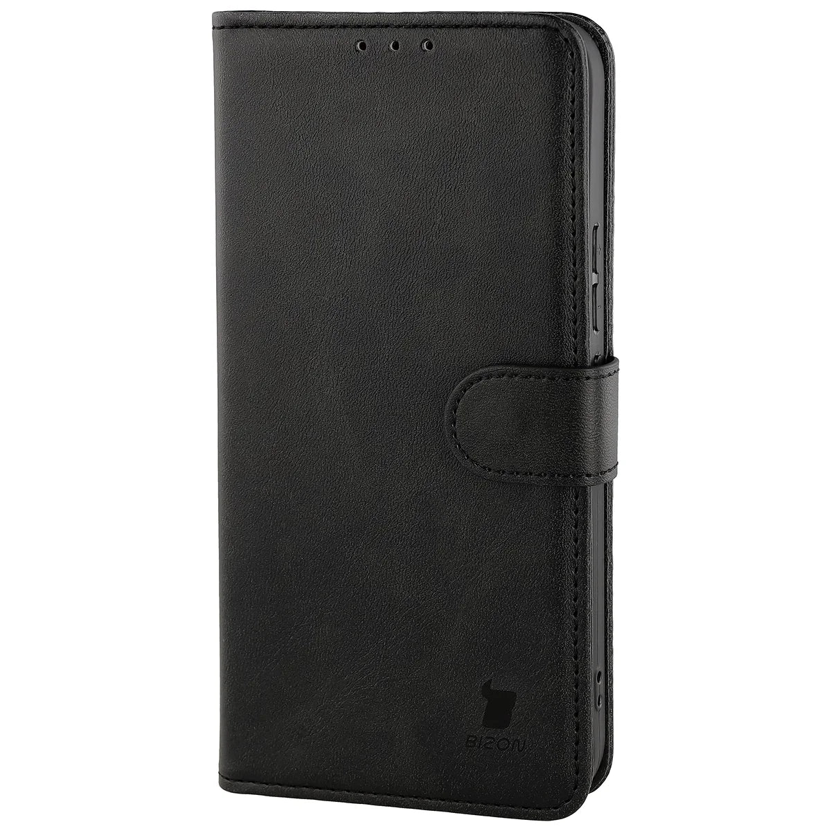 Handyhülle mit Klappe für Vivo V70 FE 5G, Bizon Case Pocket, Schwarz