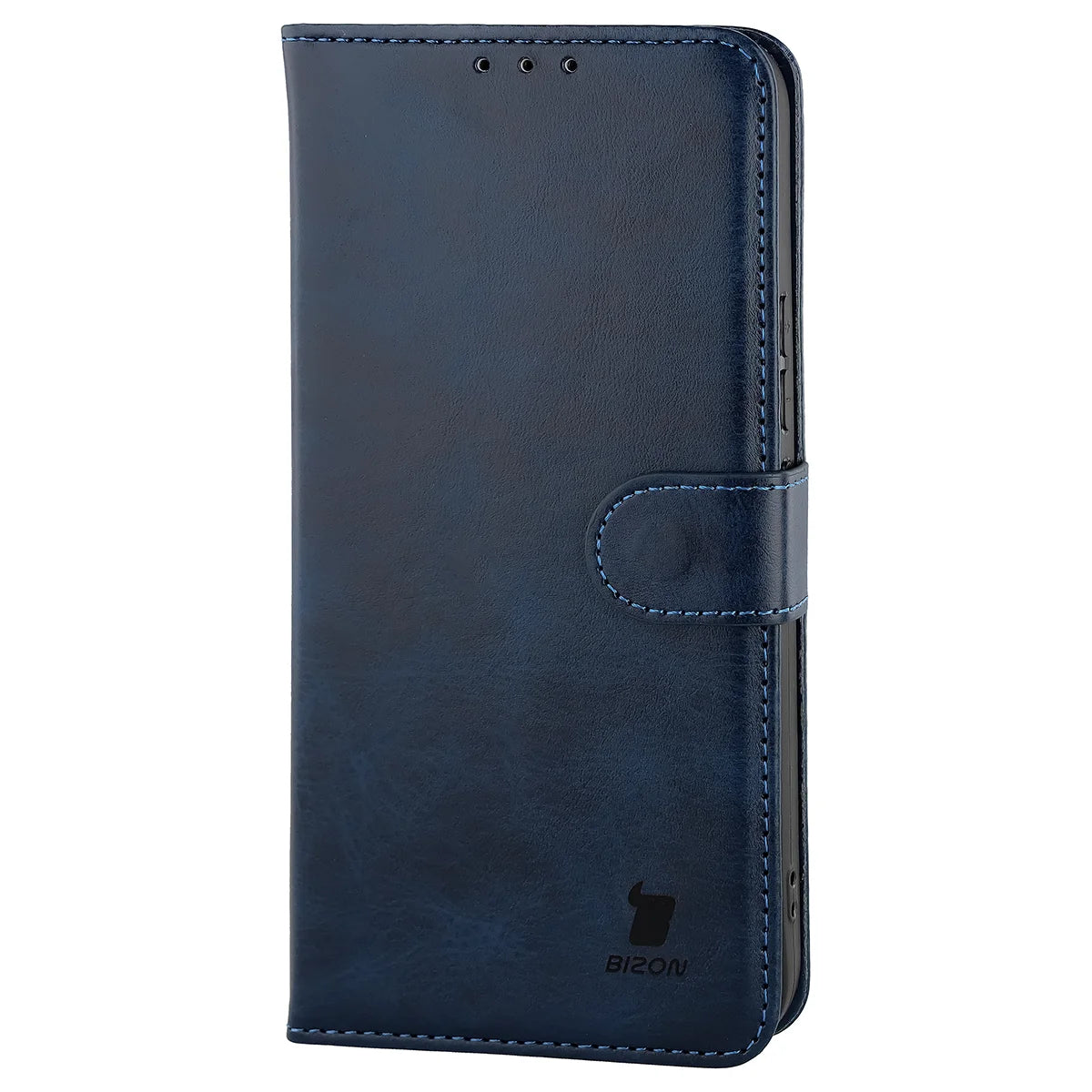 Handyhülle mit Klappe für Vivo V70 FE 5G, Bizon Case Pocket, Dunkelblau