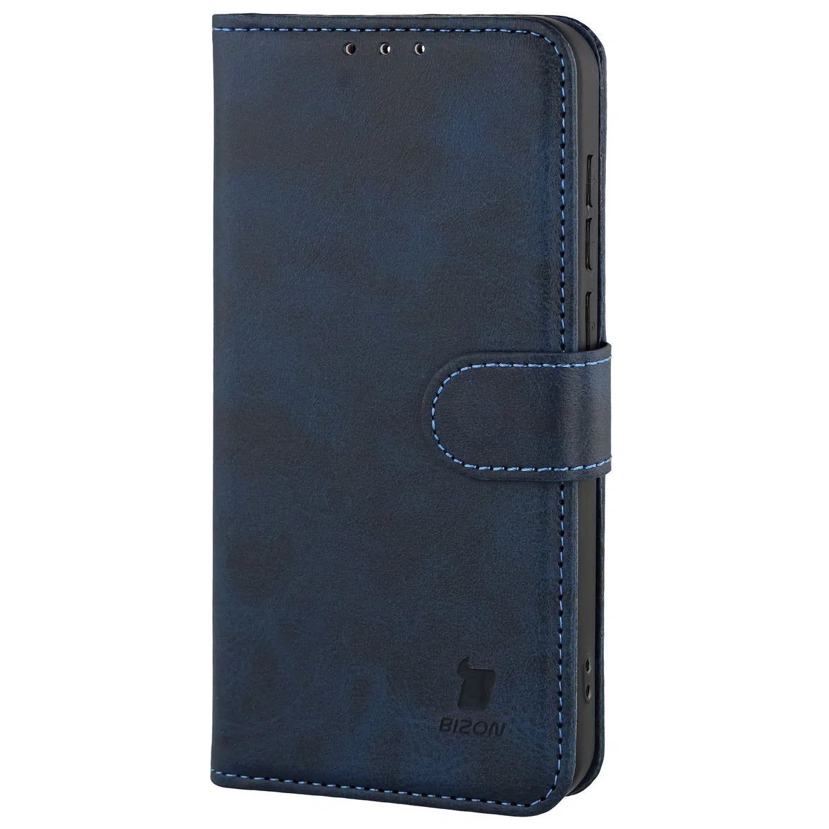 Handyhülle mit Klappe für Vivo X300, Bizon Case Pocket, Dunkelblau