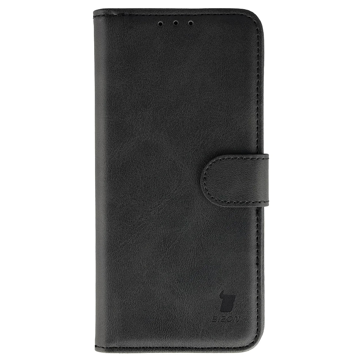 Handyhülle mit Klappe für Vivo X300 FE, Bizon Case Pocket, Schwarz