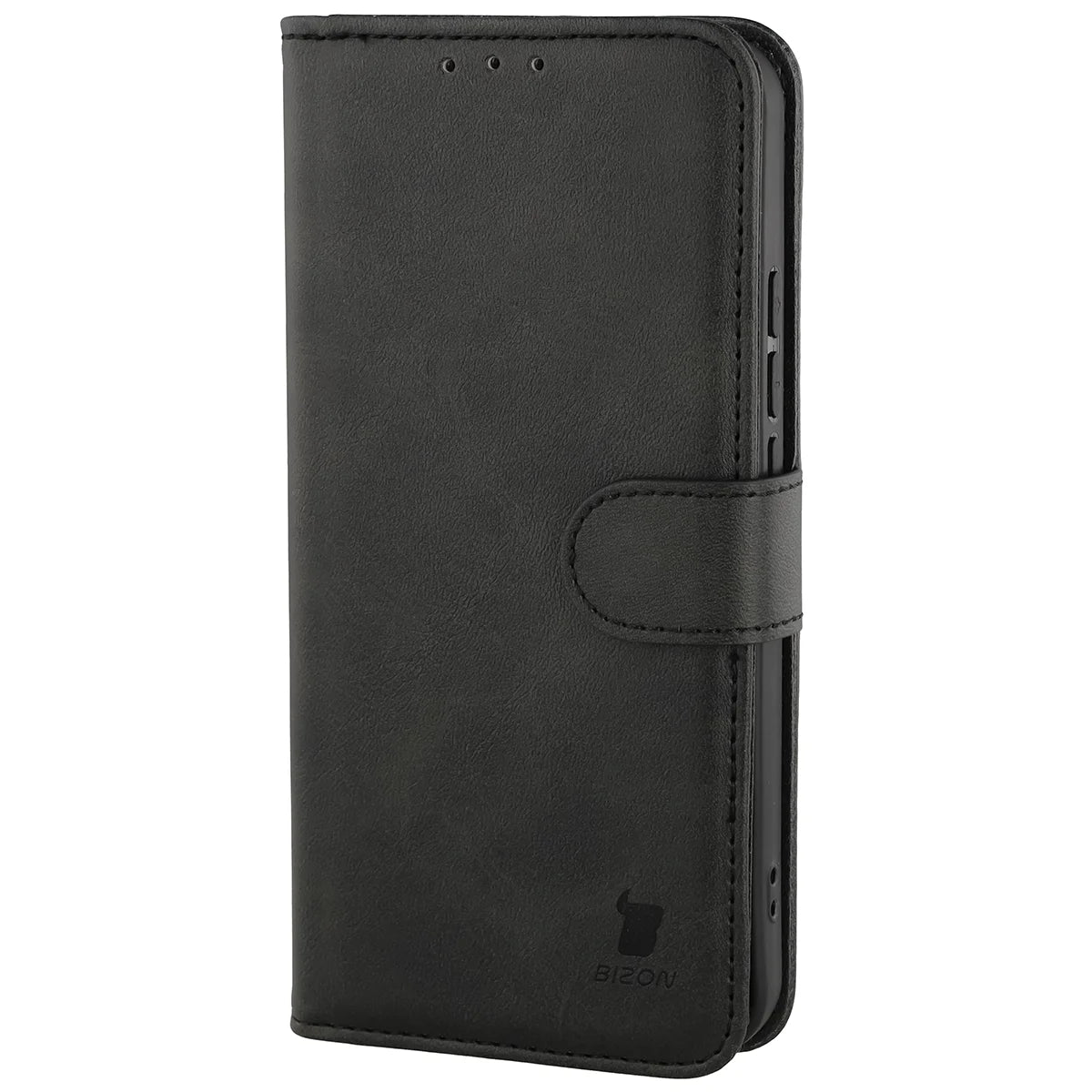 Handyhülle mit Klappe für Vivo X300 FE, Bizon Case Pocket, Schwarz