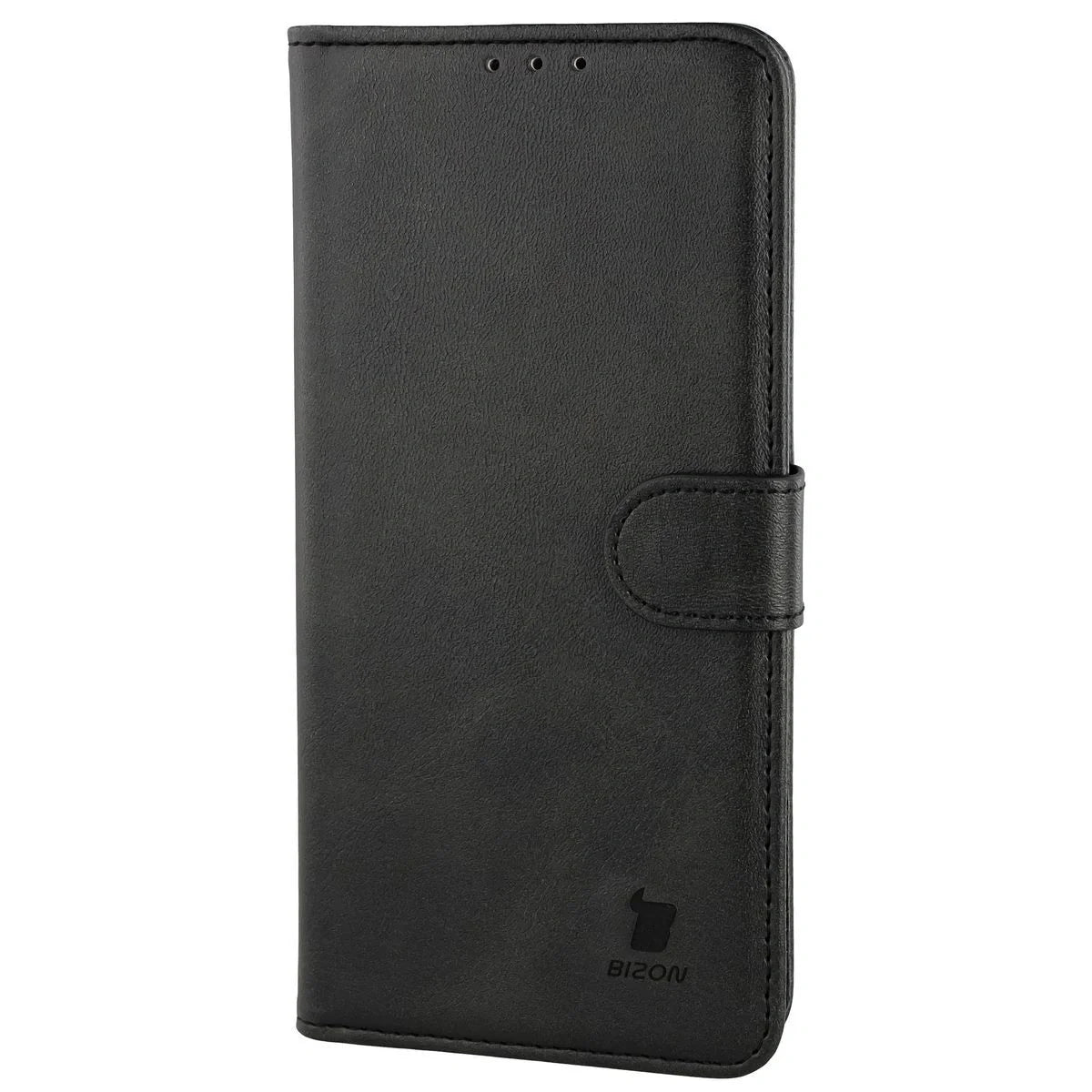 Handyhülle mit Klappe für Vivo X300 Pro, Bizon Case Pocket, Schwarz