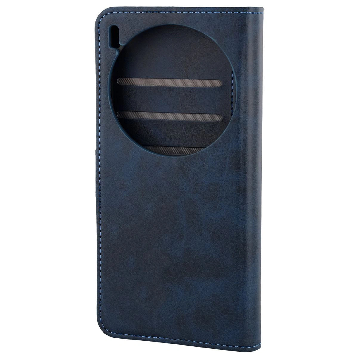 Handyhülle mit Klappe für Vivo X300 Pro, Bizon Case Pocket, Dunkelblau