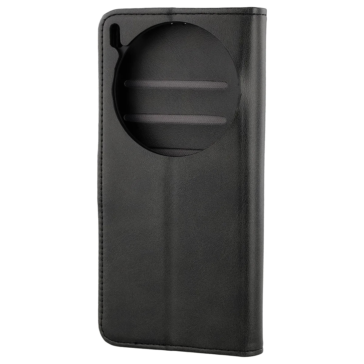 Handyhülle mit Klappe für Vivo X300 Ultra, Bizon Case Pocket, Schwarz