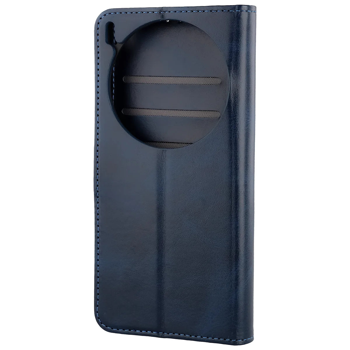 Handyhülle mit Klappe für Vivo X300 Ultra, Bizon Case Pocket, Dunkelblau