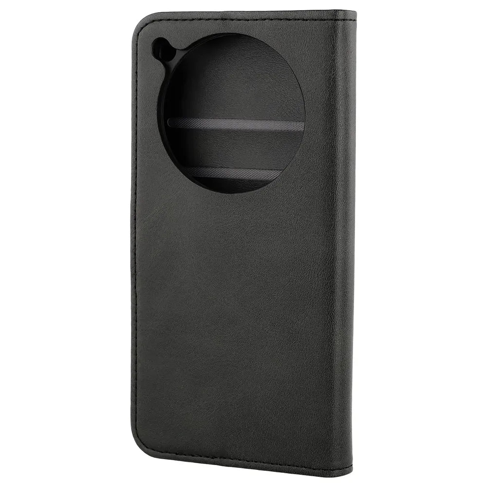 Handyhülle mit Klappe für Vivo X500 Pro, Bizon Case Pocket, Schwarz (4/6)