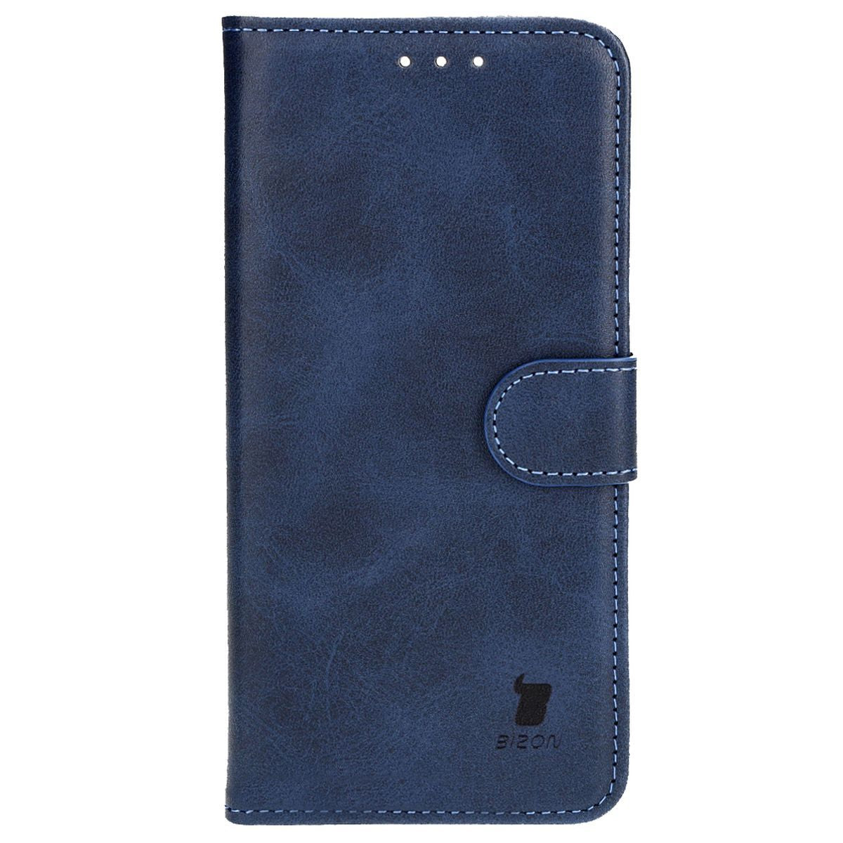 Handyhülle mit Klappe für Xiaomi 14, Bizon Case Pocket, Dunkelblau