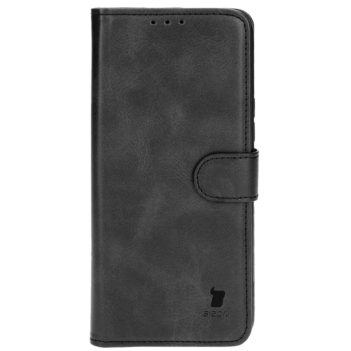 Handyhülle mit Klappe für Xiaomi 14 Ultra, Bizon Case Pocket, Schwarz