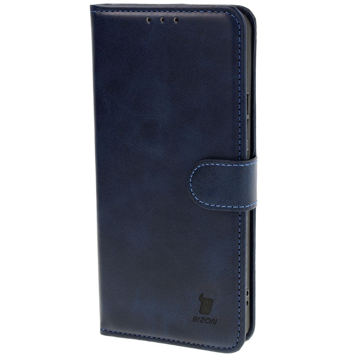 Handyhülle mit Klappe für Xiaomi 14T, Bizon Case Pocket, Dunkelblau