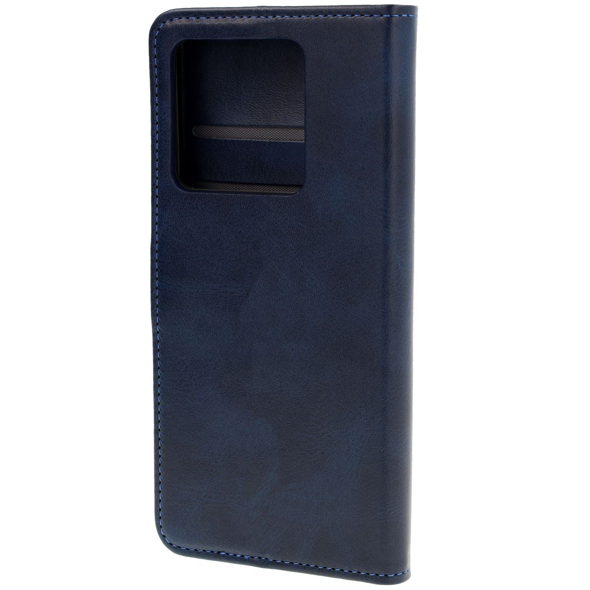 Handyhülle mit Klappe für Xiaomi 14T, Bizon Case Pocket, Dunkelblau