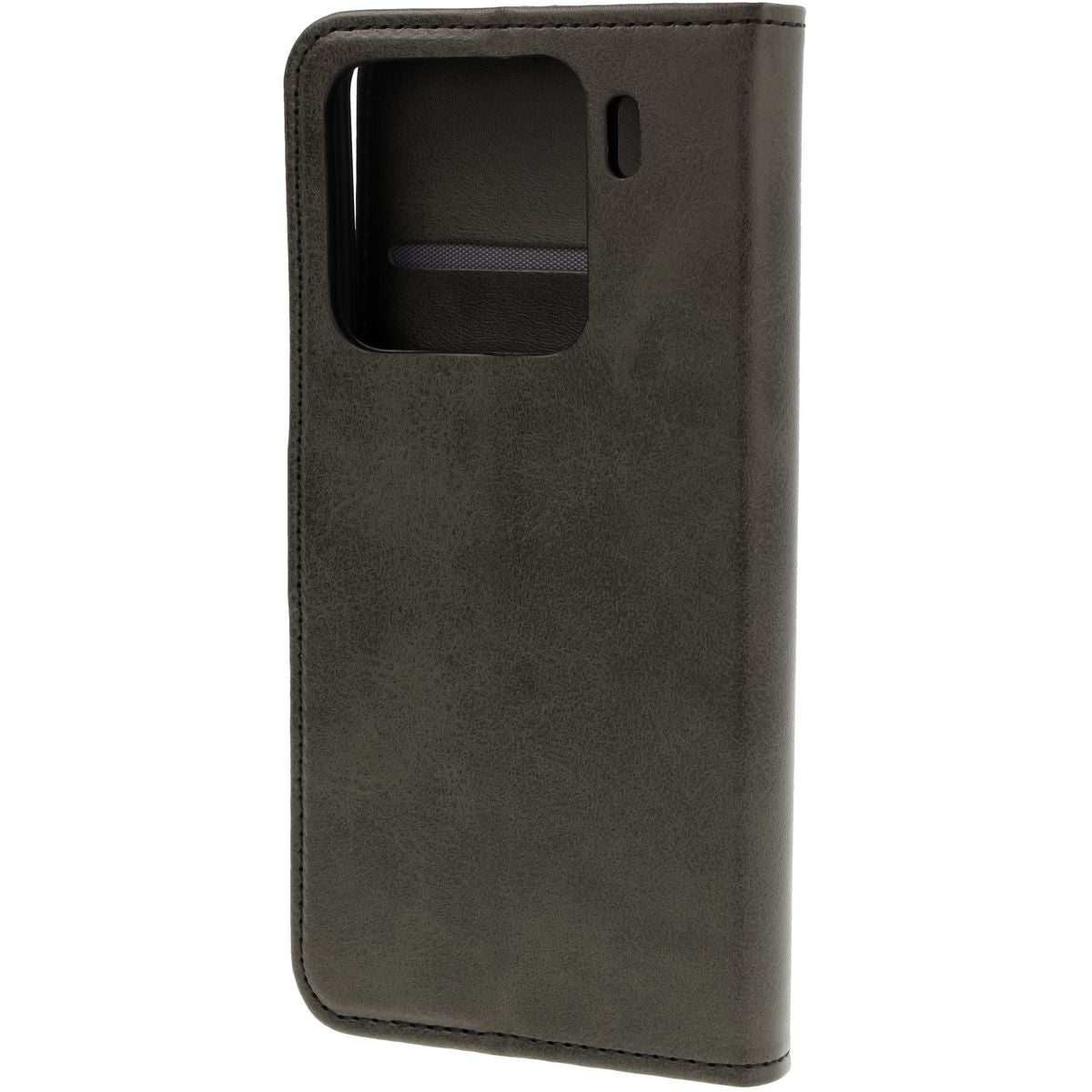 Handyhülle mit Klappe für Xiaomi 15, Bizon Case Pocket, Schwarz