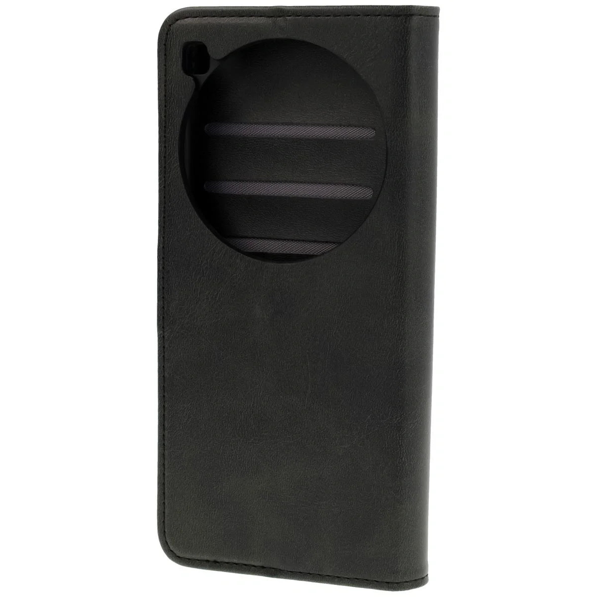 Handyhülle mit Klappe für Xiaomi 15 Ultra, Bizon Case Pocket, Schwarz