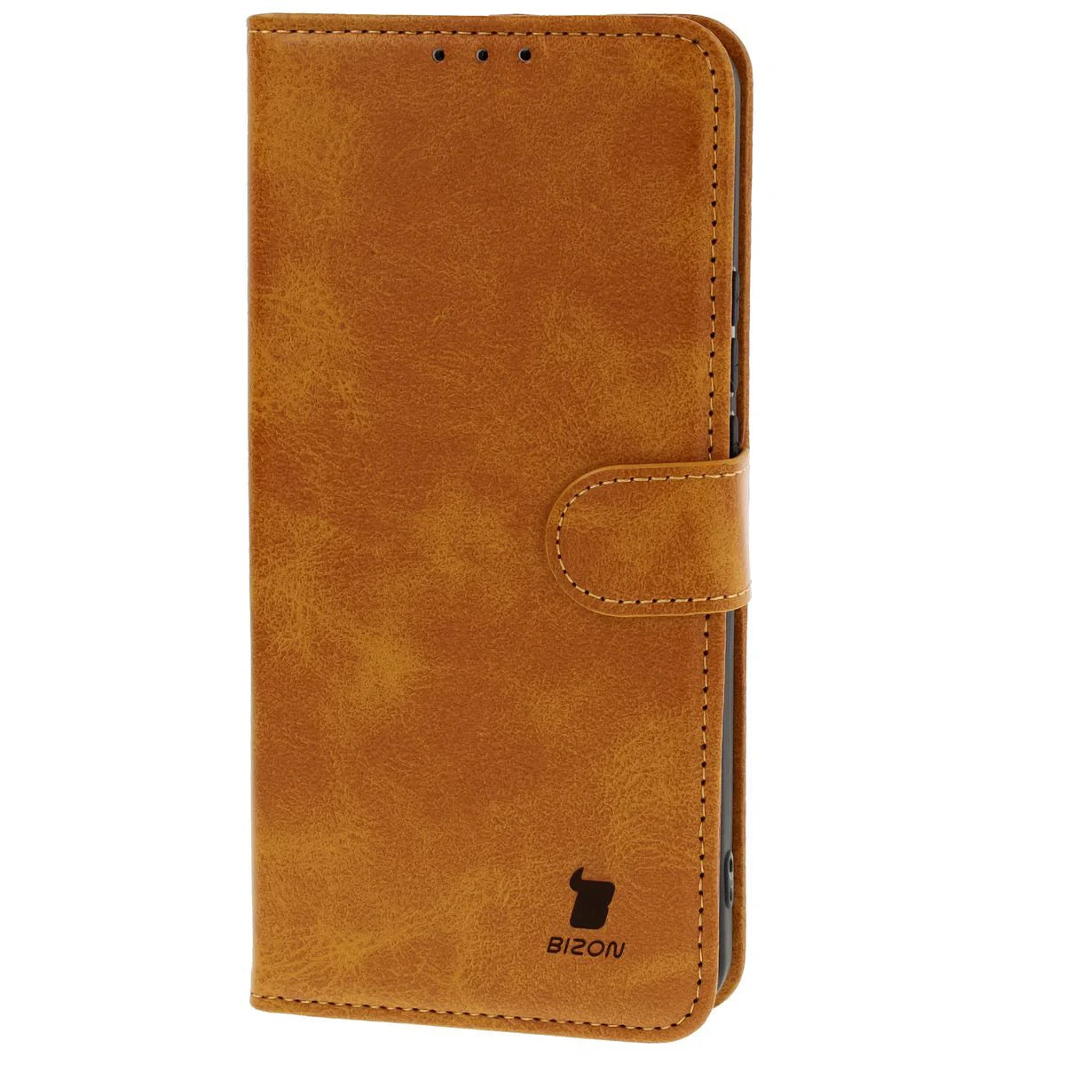 Handyhülle mit Klappe für Xiaomi 15 Ultra, Bizon Case Pocket, Braun