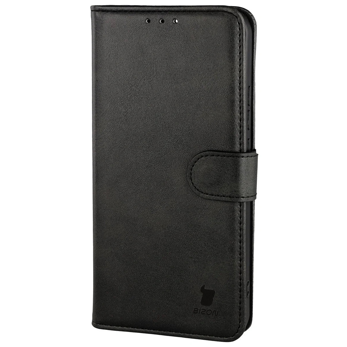 Handyhülle mit Klappe für Xiaomi 15T, Bizon Case Pocket, Schwarz